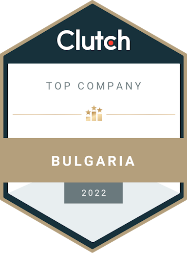 Top Clutch Company Bulgaria 2022 Award